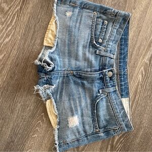 Rag and Bone denim shorts.
